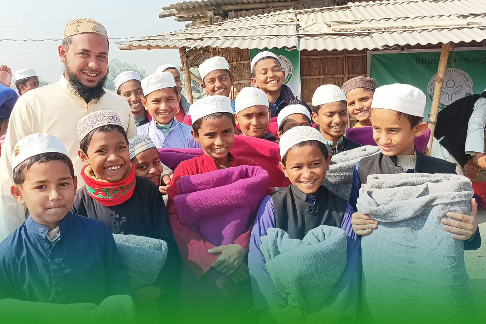 Children in northern Bangladesh